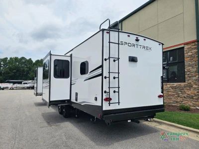 2027 Venture RV SportTrek Touring Edition — engine compartment view
