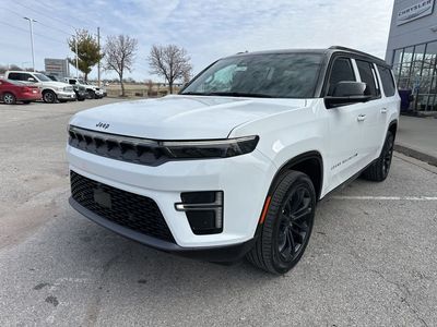 2026 Jeep Grand Wagoneer L — engine compartment view