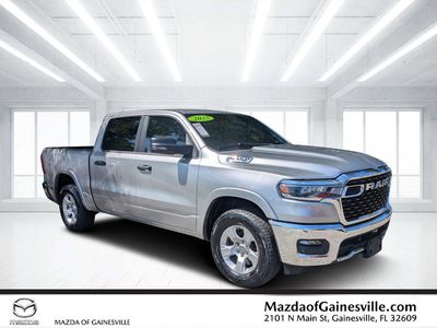 2025 Ram 1500 Big Horn/Lone Star in Silver — front three-quarter view