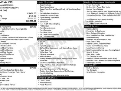 2024 Kia Forte — photo 22 view