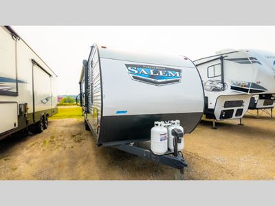 2022 Forest River RV Salem — front three-quarter view