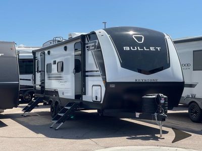 2026 Keystone RV Bullet Crossfire — front three-quarter view