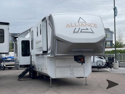2026 Alliance RV Paradigm — front three-quarter view
