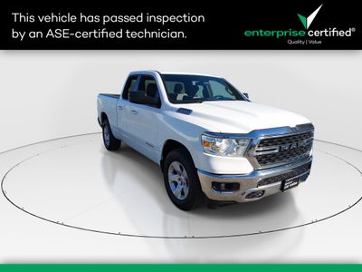2022 Ram 1500 Big Horn 4x2 Quad Cab 6'4" Box — front three-quarter view