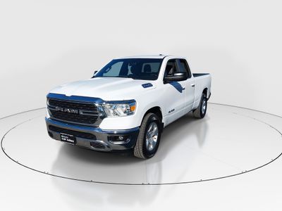 2022 Ram 1500 — rear three-quarter view