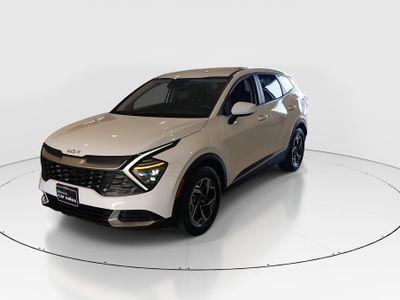 2025 Kia Sportage — rear three-quarter view