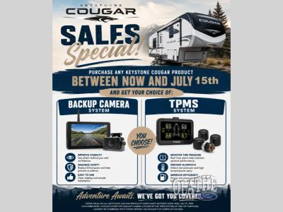 2027 Keystone RV Cougar — front three-quarter view