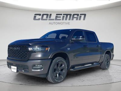 2026 RAM 1500 Big Horn in Granite Crystal Metallic Clearcoat — front three-quarter view