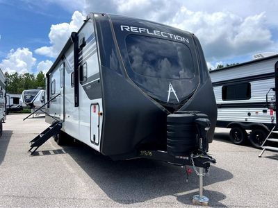 2026 Grand Reflection Travel Trailer — front three-quarter view