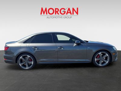 2018 Audi S4 — rear three-quarter view