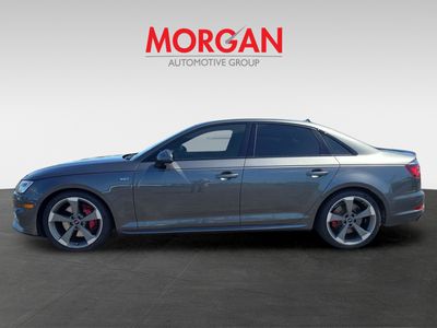 2018 Audi S4 — engine compartment view