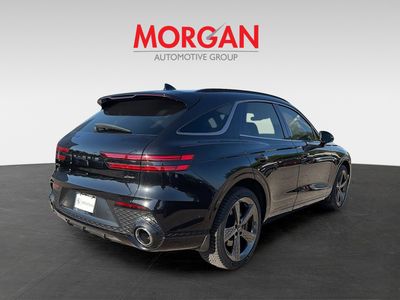 2023 Genesis GV70 — rear three-quarter view