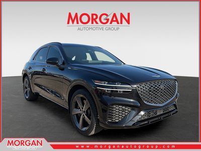 2023 Genesis GV70 2.5T in Vik Black — front three-quarter view