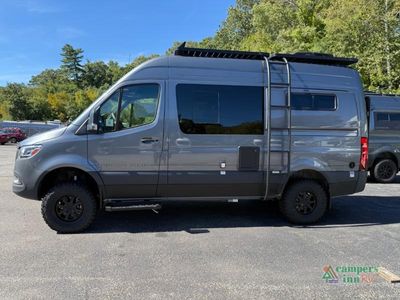 2025 Storyteller Overland Storyteller Overland in Selenite — front three-quarter view