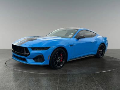 2025 Ford Mustang — rear three-quarter view