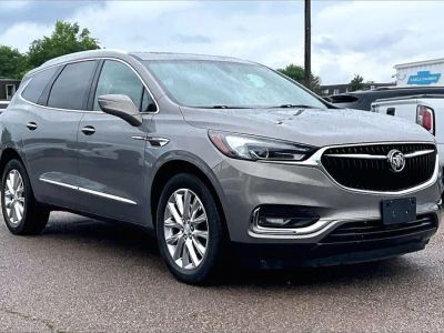 2018 Buick Enclave Essence in Includes Spectra Gray Lower Exterior Accent Color. — front three-quarter view