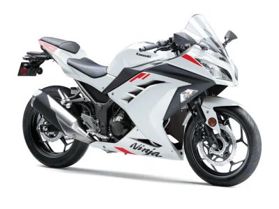 2026 Kawasaki NINJA® 300 ABS — front three-quarter view
