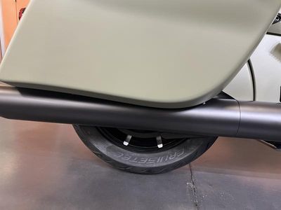 2025 Indian Motorcycle Springfield Dark Horse Moss Green Smoke — photo 12 view