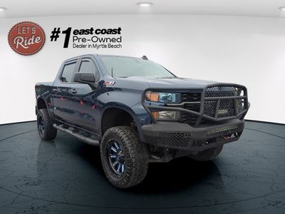 2021 Chevrolet Silverado 1500 — rear three-quarter view