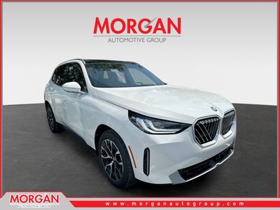 2026 BMW X3 30 xDrive in White — front three-quarter view