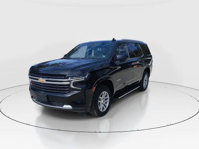 2024 Chevrolet Tahoe — rear three-quarter view
