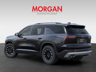 2026 Chevrolet Traverse — rear three-quarter view