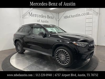 2026 Mercedes-Benz GLC 300 in Black — front three-quarter view