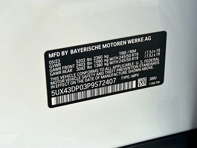 2023 BMW X3 — photo 34 view