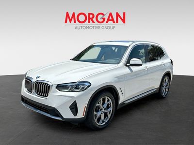 2023 BMW X3 — rear three-quarter view