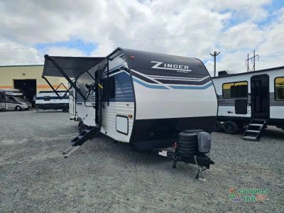 2023 CrossRoads RV Zinger — front three-quarter view