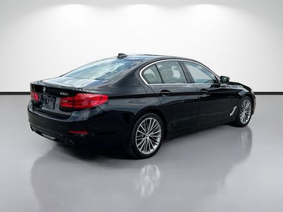 2019 BMW 5 Series — rear three-quarter view