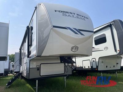 2025 Forest River RV Salem Hemisphere — rear three-quarter view
