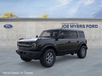 2026 Ford Bronco in Shadow Black — front three-quarter view