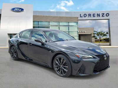 2024 Lexus IS — rear three-quarter view