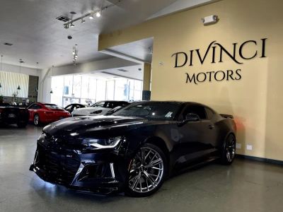 2022 Chevrolet Camaro in Black — front three-quarter view