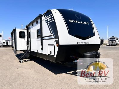 2026 Keystone RV Bullet — front three-quarter view