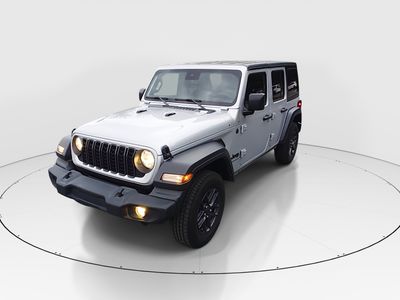 2024 Jeep Wrangler — rear three-quarter view