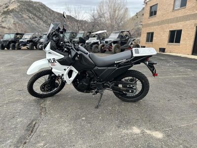 2025 Kawasaki KLR650 S Metallic Matte White ABS - Photo 7