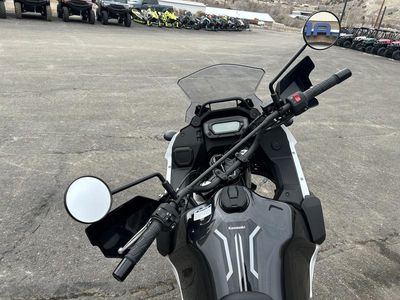 2025 Kawasaki KLR650 S Metallic Matte White ABS - Photo 10