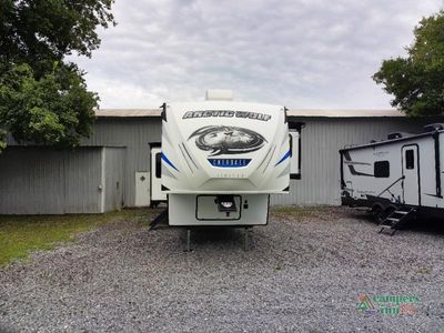 2021 Forest River RV Cherokee Arctic Wolf Suite — side profile view