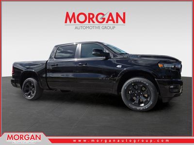 2026 Ram 1500 Big Horn/Lone Star in Black — front three-quarter view