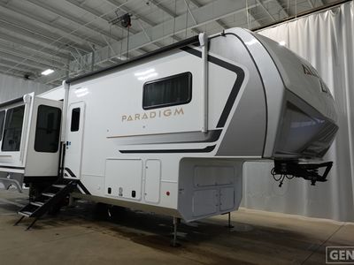 2026 Alliance RV Paradigm — front three-quarter view