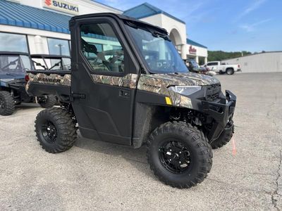 2025 Polaris Ranger XD 1500 NorthStar Ultimate Polaris Pursuit Camo in PURSUIT CAMO — front three-quarter view