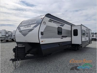 2026 Forest River Puma — rear three-quarter view