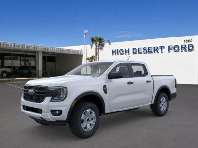 2025 Ford Ranger XL in Oxford White — front three-quarter view