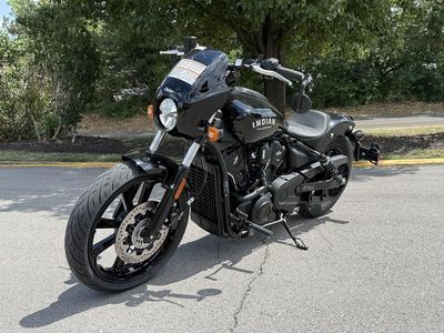 2025 Indian Motorcycle Sport Scout Limited +Tech Black Metallic - Photo 1
