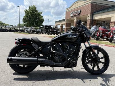 2025 Indian Motorcycle Sport Scout Limited +Tech Black Metallic - Photo 8