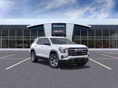 2026 GMC Terrain Elevation in Summit White — front three-quarter view