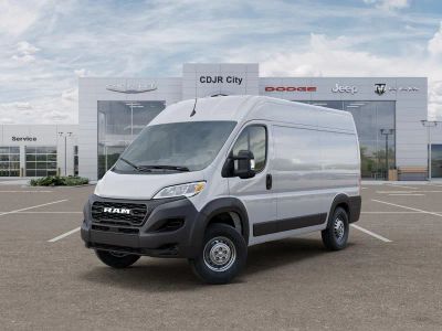 2026 RAM Ram ProMaster RAM PROMASTER 1500 TRADESMAN CARGO VAN HIGH ROOF 136' WB in Bright White Clear-Coat Exterior Paint — front...