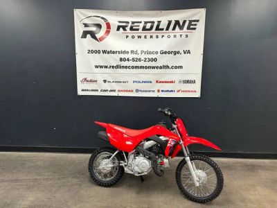 2026 Honda® CRF110F — front three-quarter view